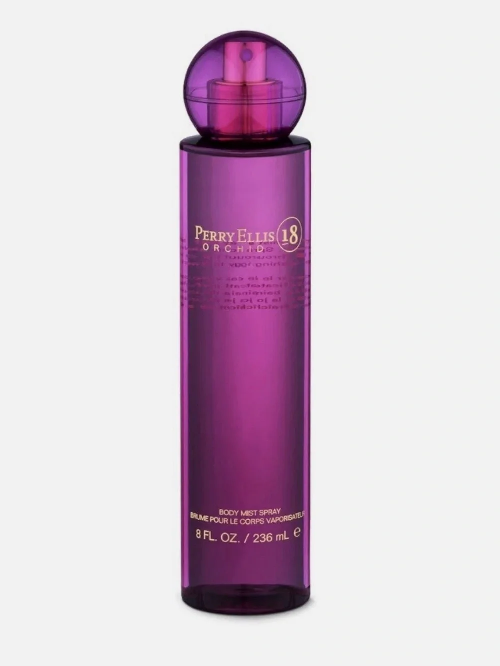 Perry Ellis 18 Orchid Body Mist Spray 8oz